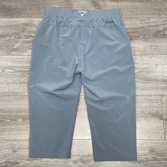Columbia PFG Tidal Sands II Capri Pants Omni Shield UPF 50+ Pull On M - Picture 11 of 13